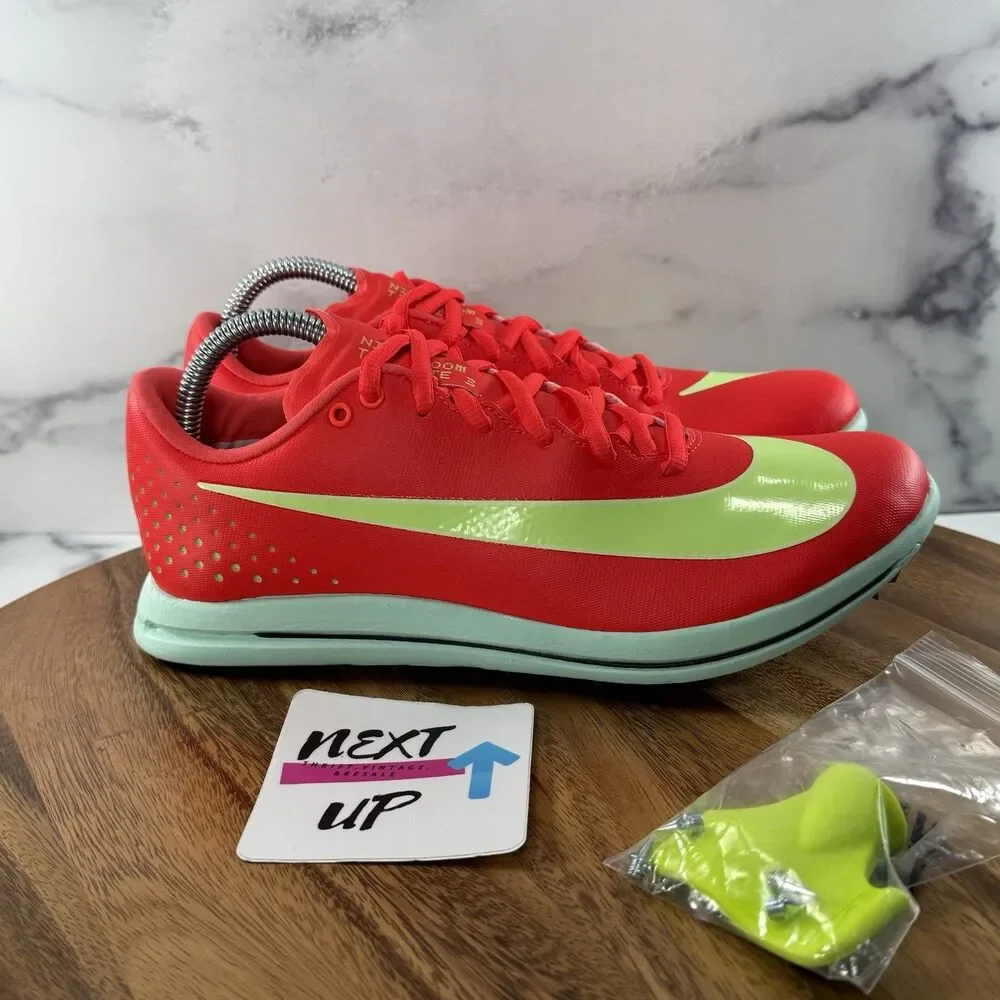 Men’s size 9-Nike Triple Jump Elite 3 NBY Track Spikes Bright Crimson HV6425-600